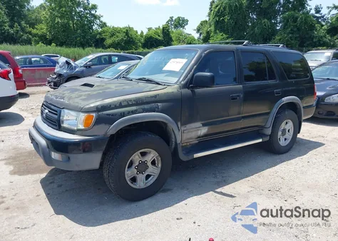 1999 Toyota 4Runner Sr5 V6 из США, поврежденный, VIN JT3HN86R0X0249115